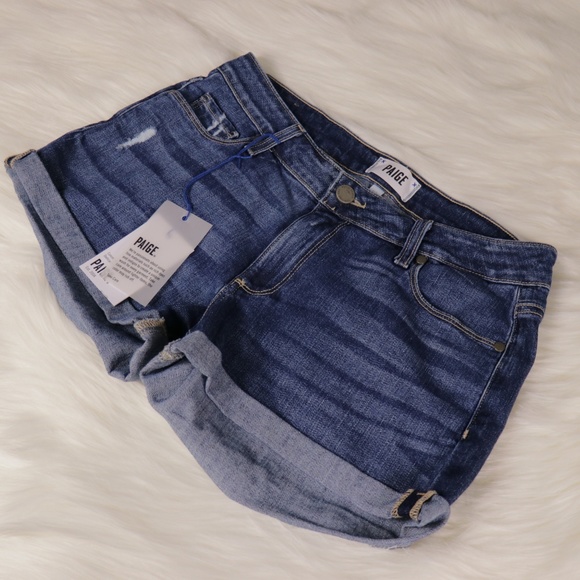 PAIGE Pants - Paige Jimmy Jimmy Ares Deconstructed Shorts 27 ✨